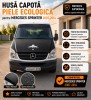 Husa Capota Piele Ecologica Neagra Protectie Auto Sprinter 2007-2014