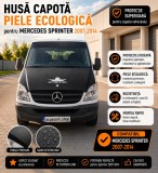 Husa Capota Piele Ecologica Neagra Protectie Auto Sprinter 2007-2014