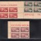 M2 TW F - 1946 - Crucea rosie Serv prizonieri razboi - hartie gri dant - bloc 4