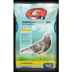 Furaj Starter Premium pentru Pui de Porumbei,Hrana porumbei cu vitamine si minerale, Energolet Start 18% Proteina 10 kg