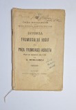 Istoria frumosului Iosif și a prea frumoasei Asineta &ndash; Aut. C. Bobulescu, Tipografia &bdquo;Jockey-Club&rdquo; Ion C. Văcărescu, 1922