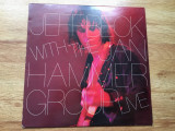 JEFF BECK with the JAN HAMMER GROUP - LIVE (1977,CBS/EPIC,UK) vinil vinyl