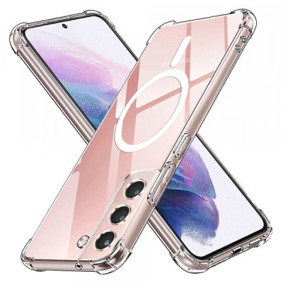 Husa MagSafe pentru Samsung Galaxy S21+ 5G G996, Techsuit, Shockproof, Transparenta foto