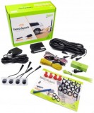 Kit 4 senzori de parcare cu avertizare sonora VALEO 632200, 12V, montare fata sau spate, compatibil cu vehicule cu carlige de remorcare