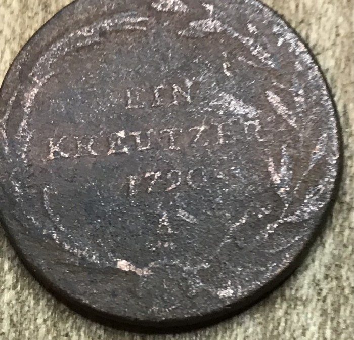 MNDSTR5 Ein Kreuzer 1790