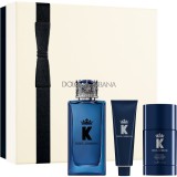Dolce&amp;Gabbana K by Dolce &amp; Gabbana EDP Trio Gift Set set cadou pentru bărbați