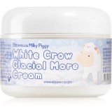 Cumpara ieftin Elizavecca Milky Piggy White Crow Glacial More Cream crema hidratanta cu efect iluminator 100 ml