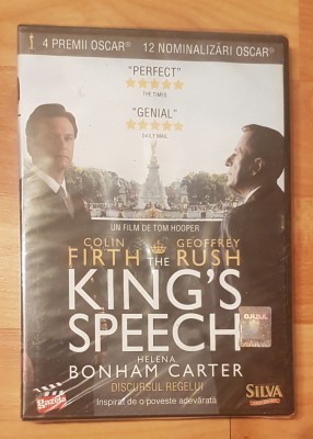 DVD film: Discursul regelui (King&amp;#039;s Speech) cu Colin Firth (Gazeta sporturilor) foto