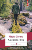 Ca o piatră &icirc;n r&icirc;u - Paperback brosat - Mauro Corona - Polirom