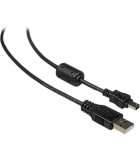 Cablu USB 2.0 A tata - mini USB tata 5 pini 1.5m negru, Oem