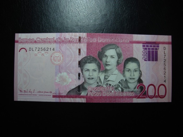 REPUBLICA DOMINICANA 200 PESOS 2017 UNC | Okazii.ro