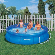 Piscina Bestway Fast set cu filtru 366 x 76 cm foto