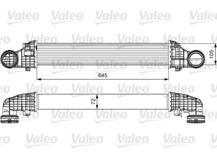 Valeo Intercooler, compresor