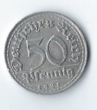 Moneda 50 pfennig 1921 D - Germania