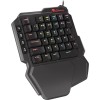 Keypad Gaming Mecanic Genesis Thor 100 RGB, Switch Rosu Outemu, Iluminare Prismo, Macro, USB