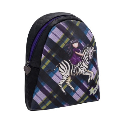 Gorjuss Rucsac mic Tartan - The Dark Streak foto