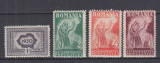 ROMANIA 1930 LP 85 RECENSAMANTUL POPULATIEI SERIE MNH, Nestampilat