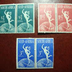 AFRICA DE SUD 1949 SERIE UPU MH