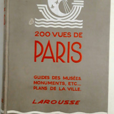 Carte veche 1930 Paris Ghid ilustrat Carte in limba franceza