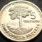 Moneda exotica 5 CENTAVOS - GUATEMALA, anul 1994 *cod 4405 = A.UNC