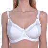 Sutien Clasic Luan Alb 80C, Cupe Subțiri cu Armătură, Microfibră, Suport S&acirc;ni Mari, Confortabil, Elegant
