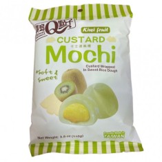 Mochi Kiwi Custard Taiwan Dessert Aluat Orez si Crema TD 110g MLL foto