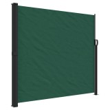 Cumpara ieftin Copertina laterala retractabila, verde inchis, 180x500 cm
