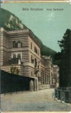 CP1874N Băile Herculane, Hotel Ferdinand, Editura Xenofon &amp; Z Pisoschi - Turnu Severin, carte poștală circulată Sibiu
