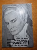 Program teatrul national 1974-1975-amza pelea,colea rautu,ovidiu moldovan, cartea romaneasca