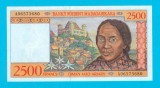 Bancnotă Madagascar (pick 81) 2500 Francs 1998 UNC serie: A06573680