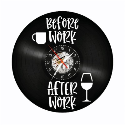 BEFORE/ AFTER-ceas de perete foto