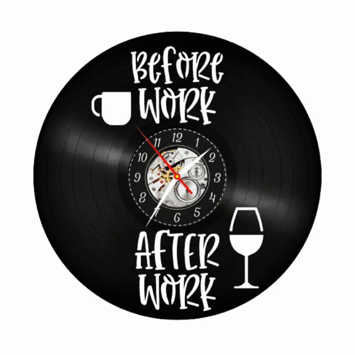 BEFORE/ AFTER-ceas de perete