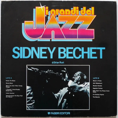 Vinil Sidney Bechet &amp;ndash; Sidney Bechet (NM) foto