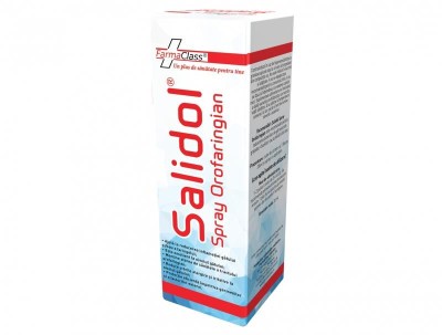 Spray Orofaringian Salidol 30ml Farma Class foto