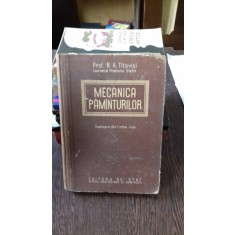 MECANICA PAMINTURILOR - N.A. TITOVICI