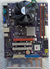 Kit 775 ECS 945GCT-M2 +Core2Duo E6750 2,66Ghz + 4Gb DDR2 + Cooler Intel foto