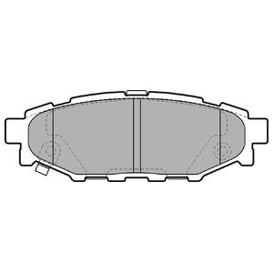Set placute frana,frana disc SUBARU FORESTER (SH) (2008 - 2016) KRIEGER 0950006462 foto
