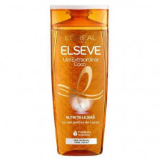 Sampon pentru par normal spre uscat Ulei Extraordinar Cocos, 250 ml, Elseve