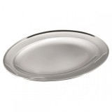 Platou oval din inox 45cm Grunberg IOT45