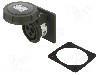 Conector alimentare AC, IEC 60309, IP67, 16A, 230V AC, 3 pini, PCE - 3132-6.U