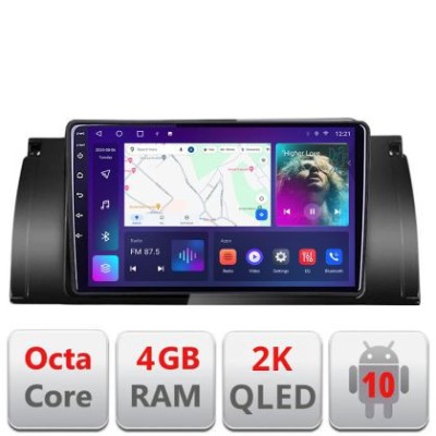Navigatie BMW E39 si E53 C-082 Android Octa Core Ecran 2K QLED GPS 4G 4+32GB 360 KIT-082+EDT-E409-2K CarStore Technology foto