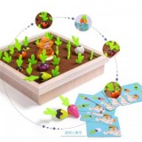 Cumpara ieftin Joc de memorie din lemn - Planteaza Legumele, Wooden Toys