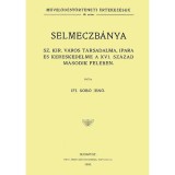 Selmeczb&aacute;nya Sz. Kir. v&aacute;ros t&aacute;rsadalma, ipara &eacute;s kereskedelme a XVI. sz&aacute;zad m&aacute;sodik fel&eacute;ben - Sob&oacute; Jenő