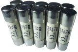 Set 10 sigurante fuzibile cilindrice ceramica 14x51 2A 500V AC gLgG, Omu System