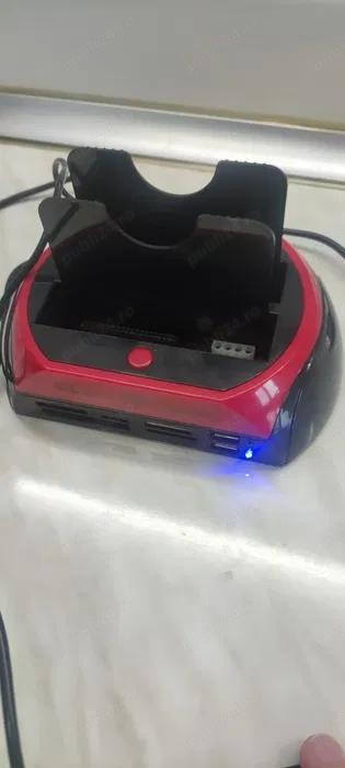 Statie andocare all in one, USB 2.0 la 2.5 3,5 Inch, SATA 1, 2, 3 +IDE