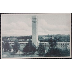 Carte Postala, Dresden, Germania, Pavilionul expozitiei anuale a Muncii, perioada interbelica