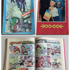 Almanah Cutezatorii 1985 - propaganda, ilustratii BD, benzi desenate