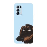 Husa compatibila cu Oppo A55, Viceversa, model Buddy The Secret Life of Pets, Silicon, TPU, Transparent, Carcasa