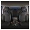 Set Huse Scaune Auto pentru Ford C-Max - Panda Prestige, Negru-Gri, 11 piese