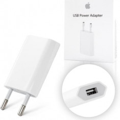 Adaptor priza – USB 5W MD813ZM/A compatibil cu Apple, blister